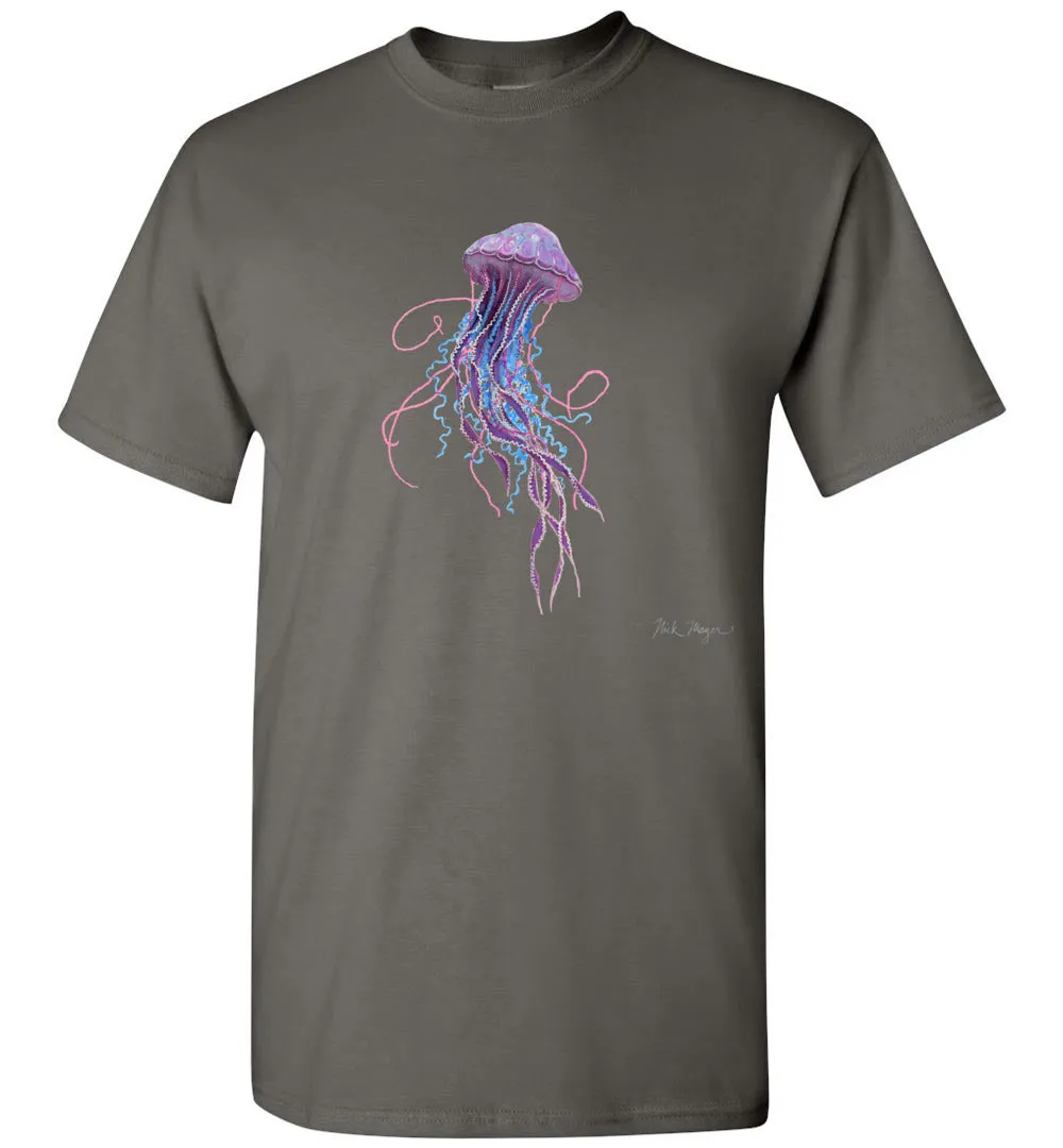 Purple Jellyfish Premium Comfort Colors Tee