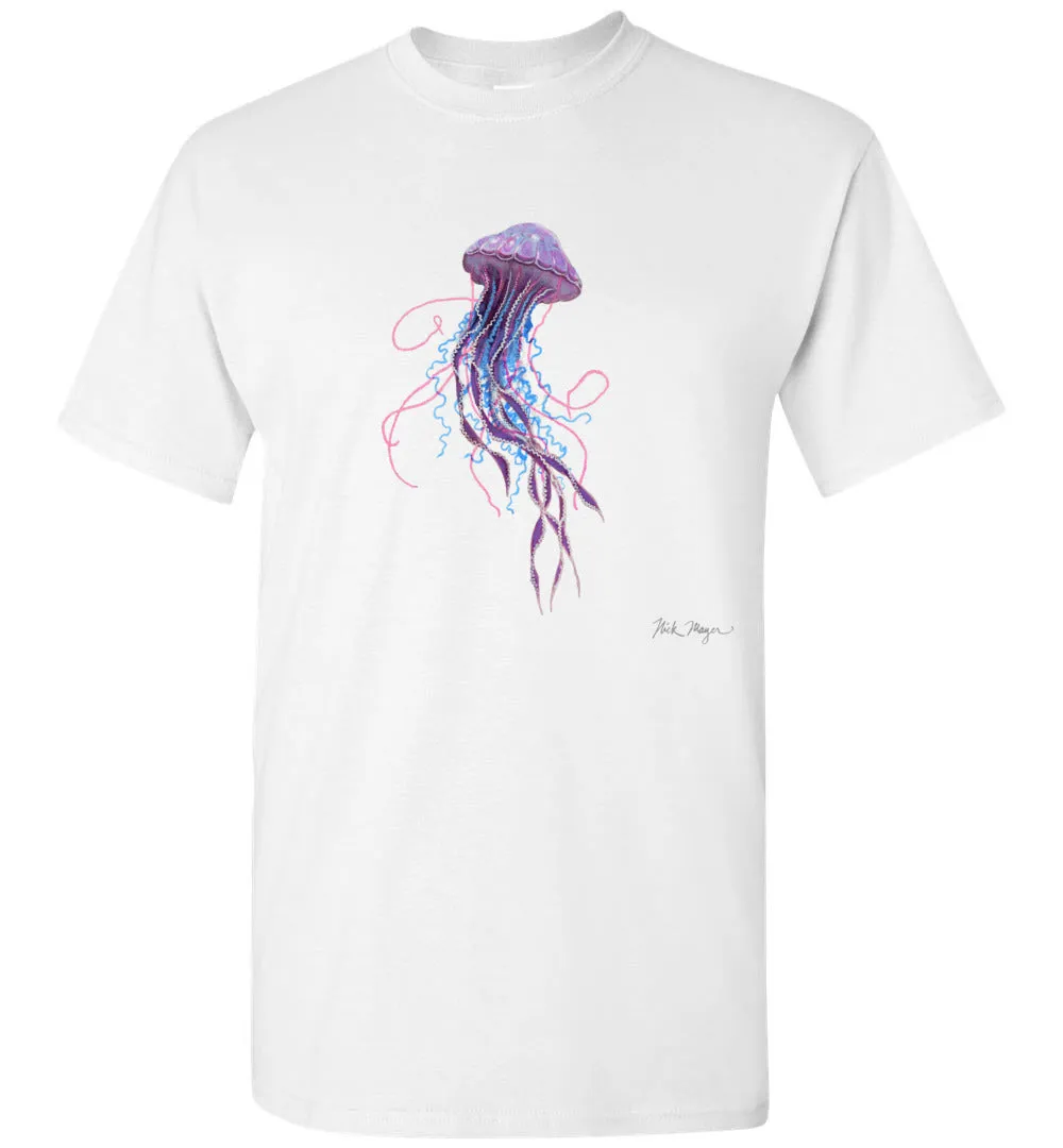 Purple Jellyfish Premium Comfort Colors Tee