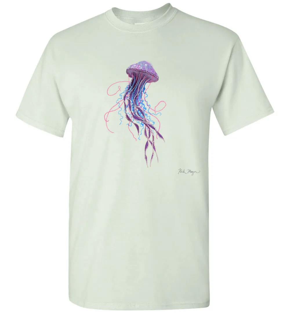 Purple Jellyfish Premium Comfort Colors Tee