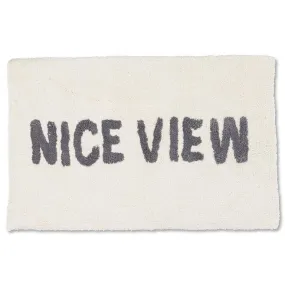 "NICE VIEW" TUFTED BATHMAT