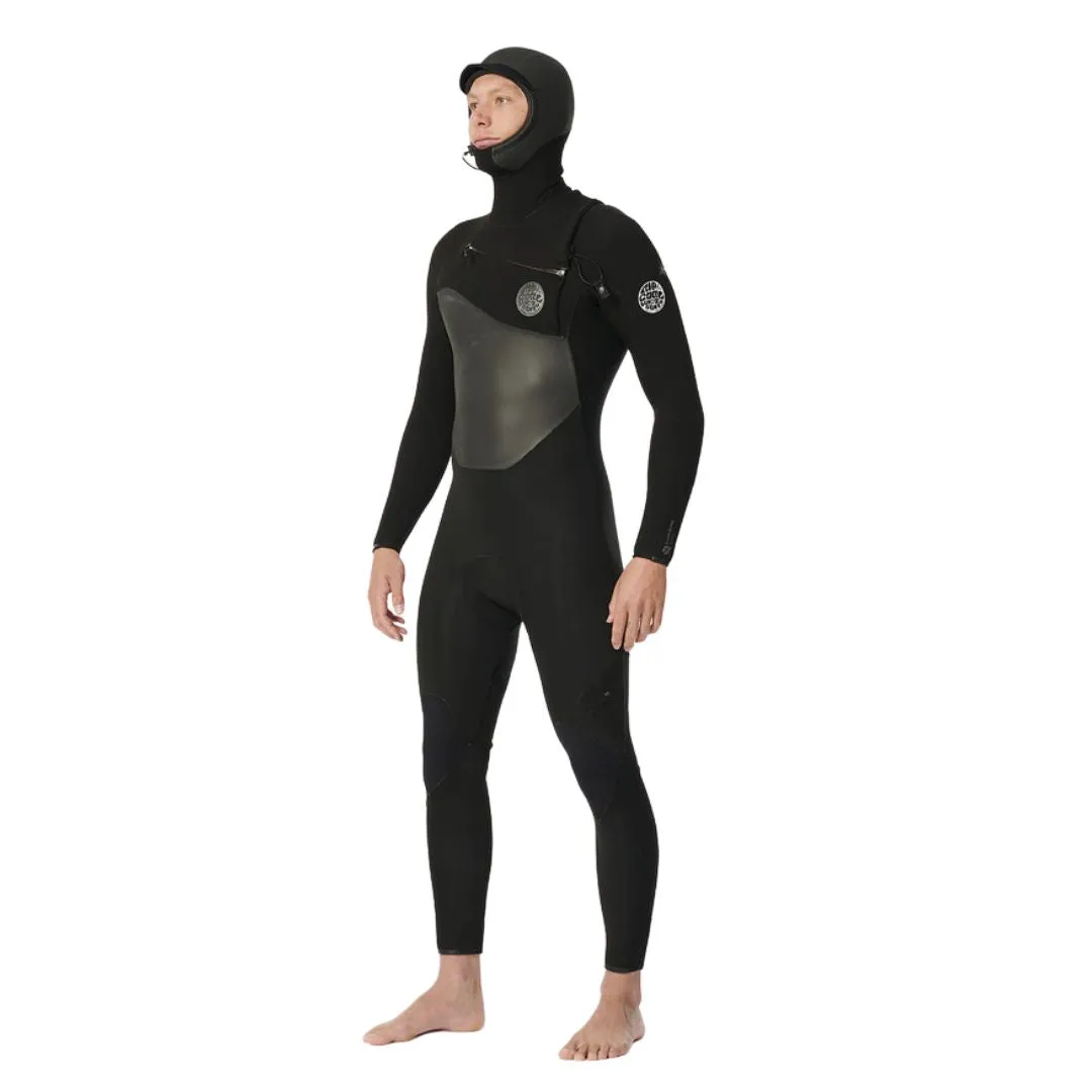 Rip Curl Mens Flashbomb 6/4 Hooded Wetsuit