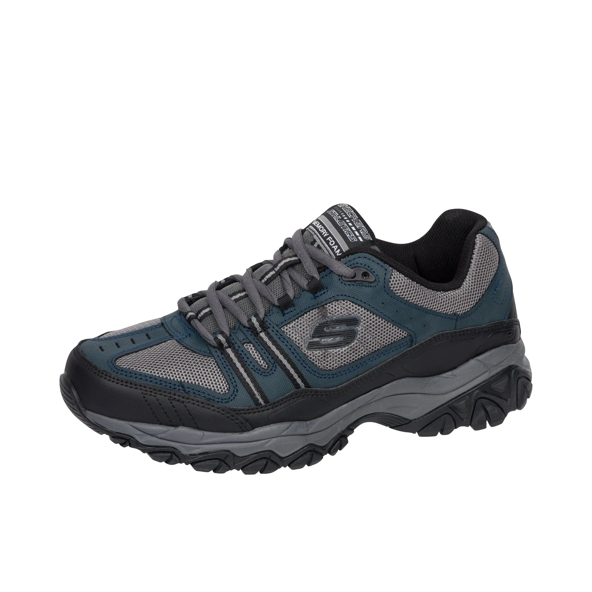 Skechers After Burn Memory Fit - Strike Off Navy/Grey/Black