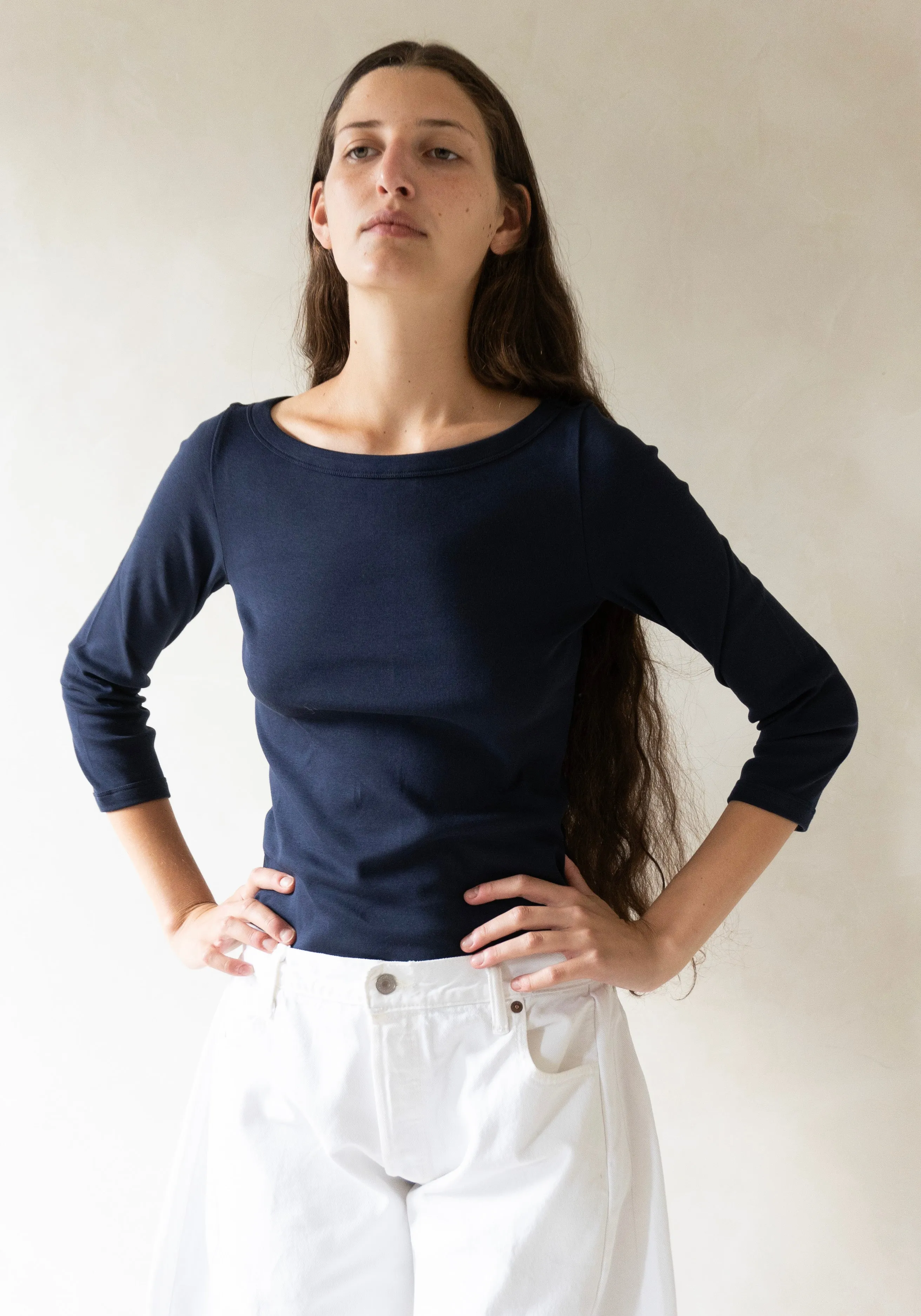 Steffi Tee in Navy