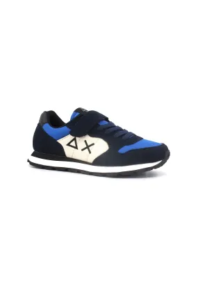 SUN68 Boy's Tom Color Sneaker Bimbo Navy Blue Z43307K