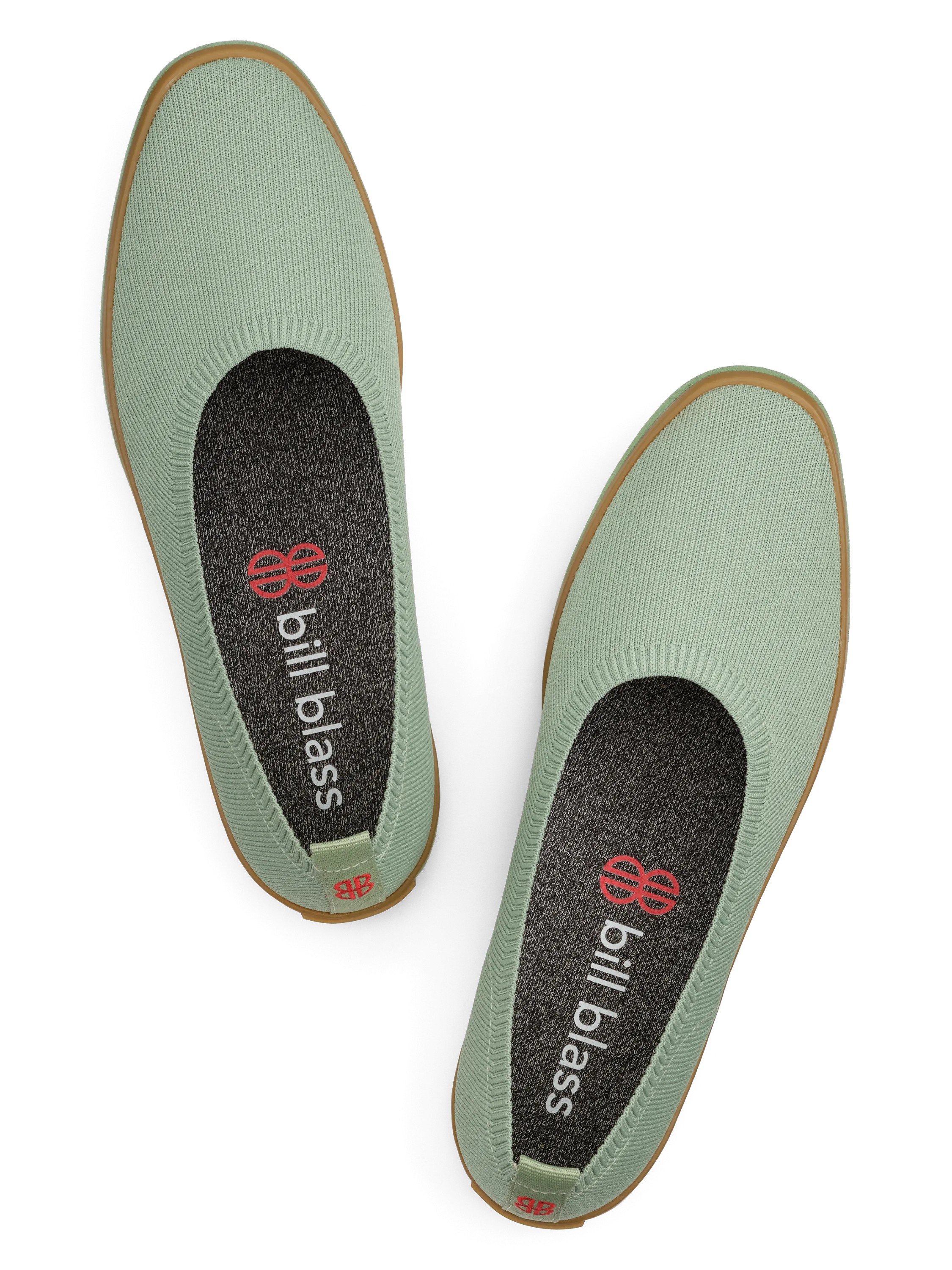 Sutton Knit Ballet - Granite Green