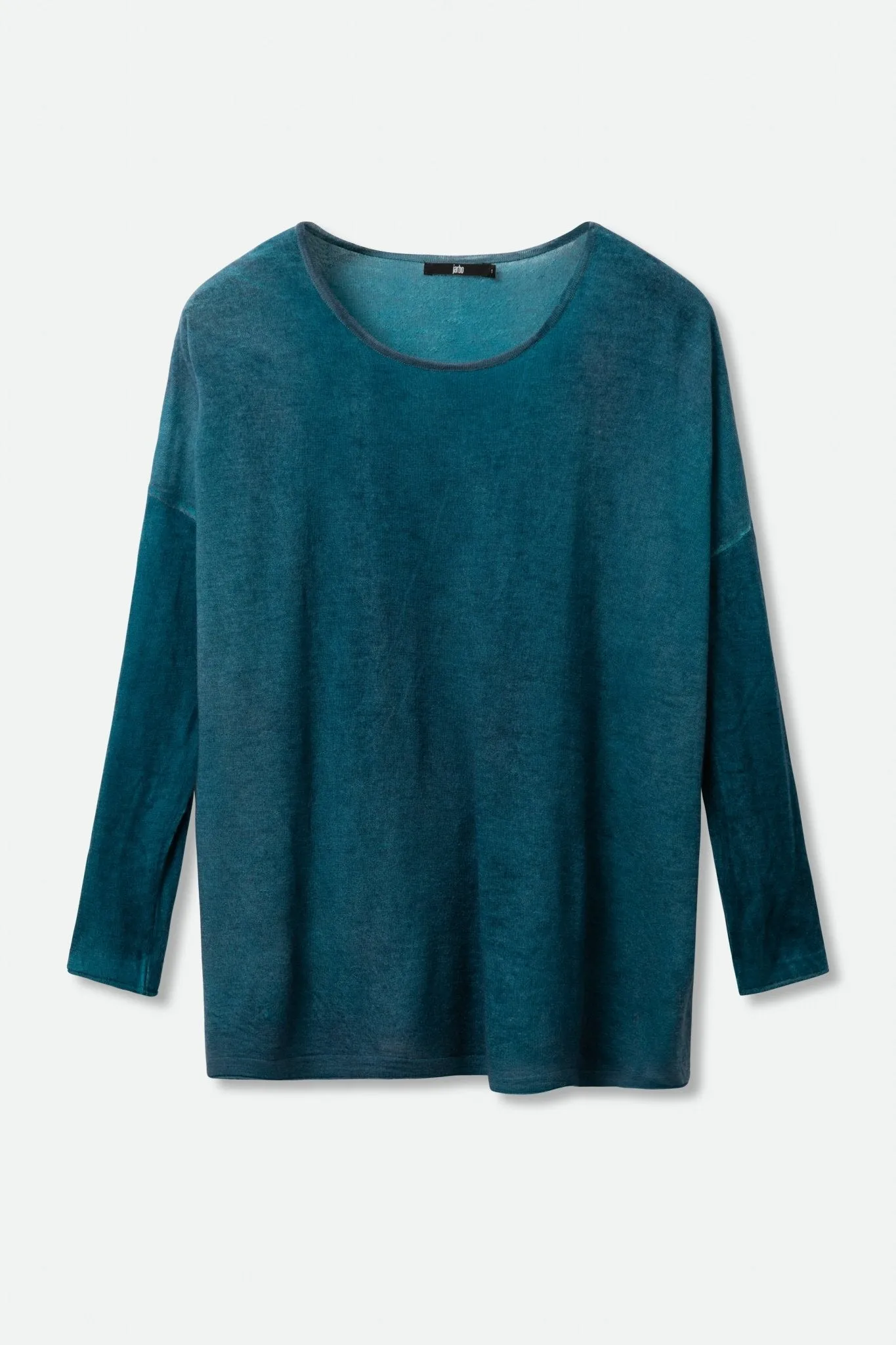 SYLVIE OVERSIZED CREW IN HAND-DYED CASHMERE