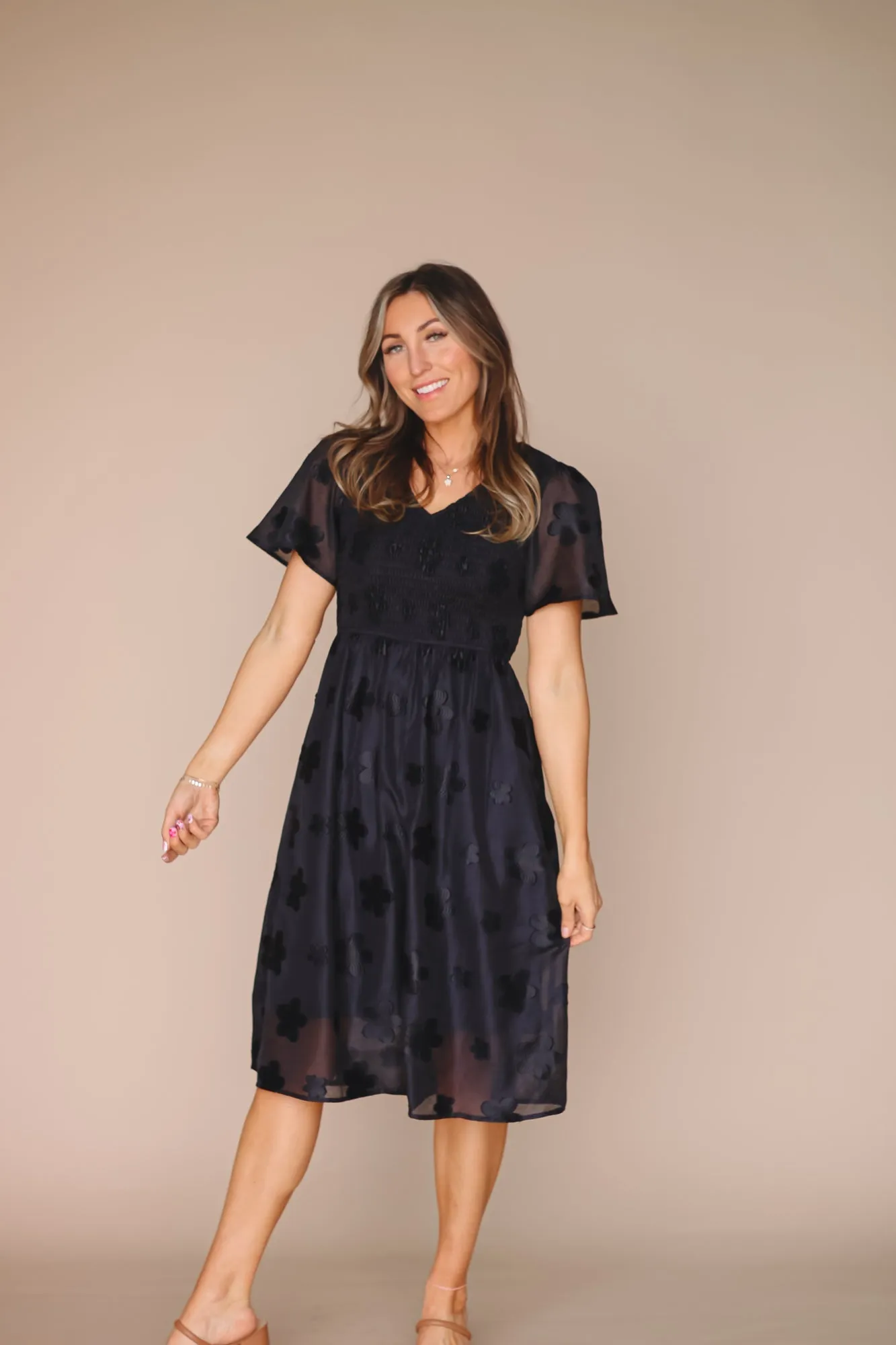 Tayla Dress in Black - Coming Soon