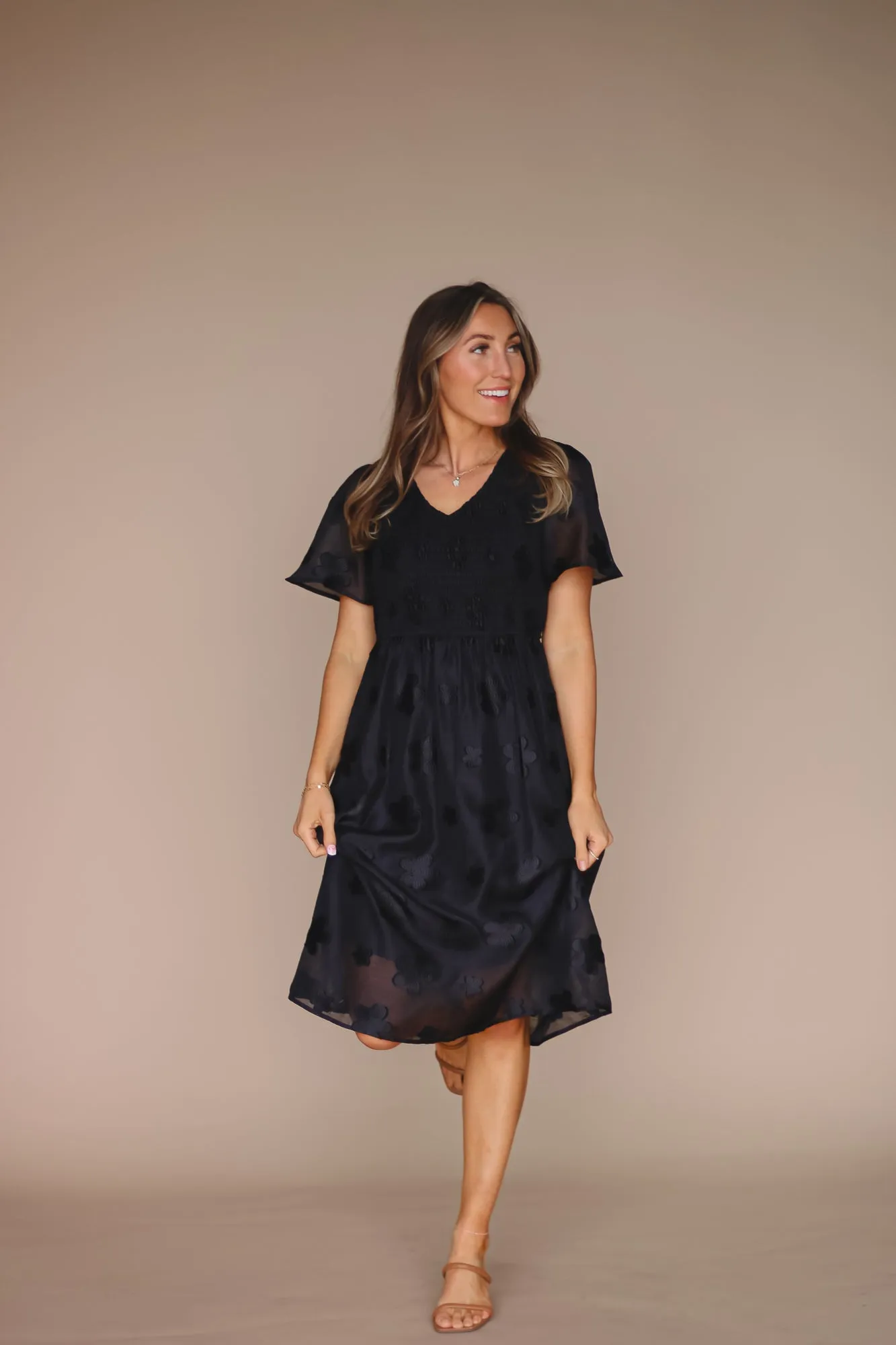 Tayla Dress in Black - Coming Soon