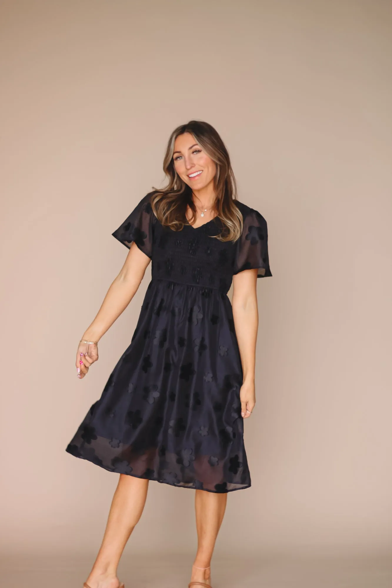 Tayla Dress in Black - Coming Soon