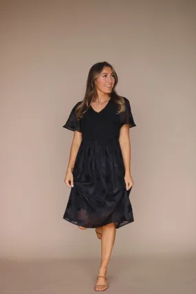 Tayla Dress in Black - Coming Soon