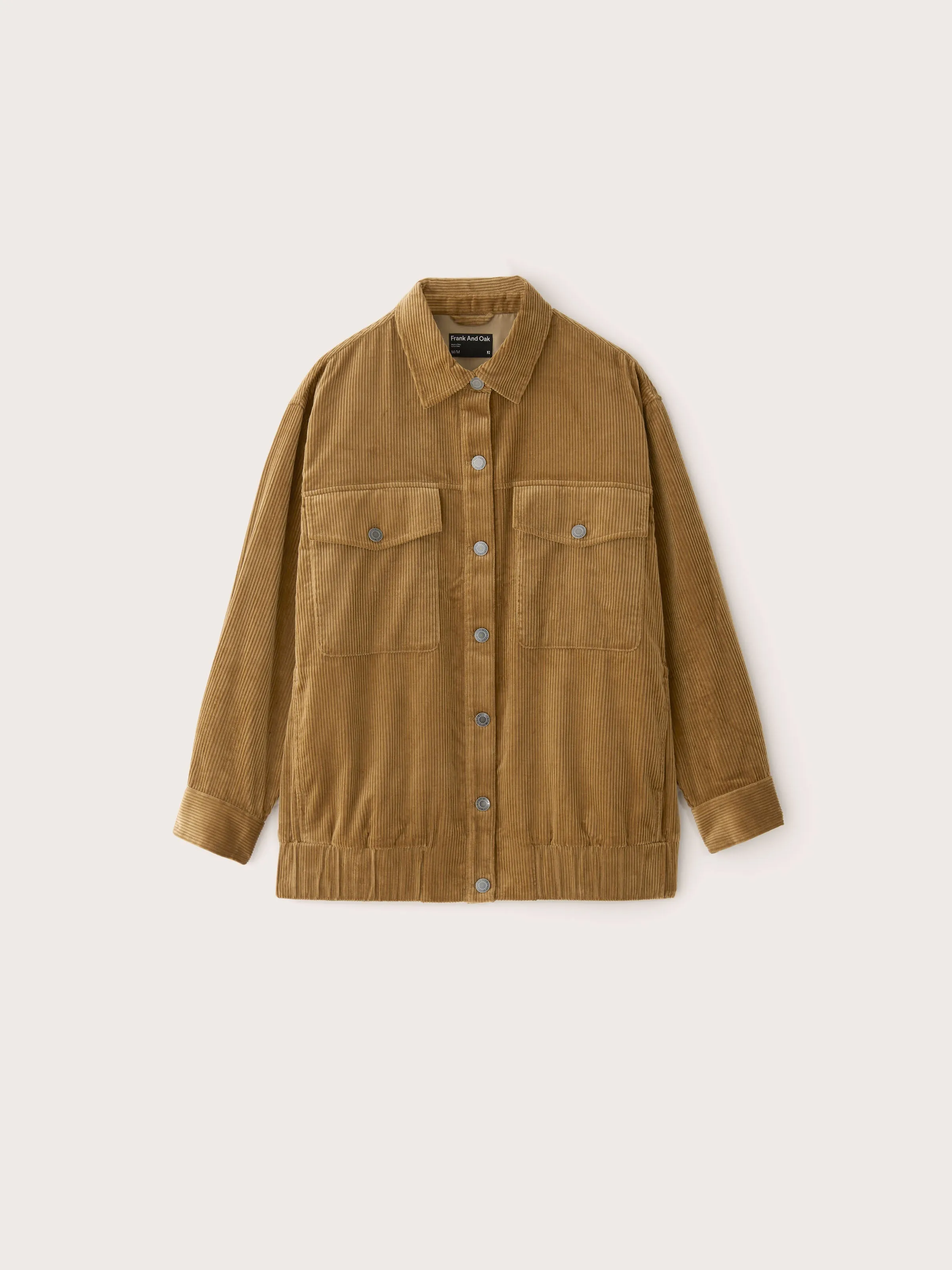 The Corduroy Bomber Jacket in Amber Brown