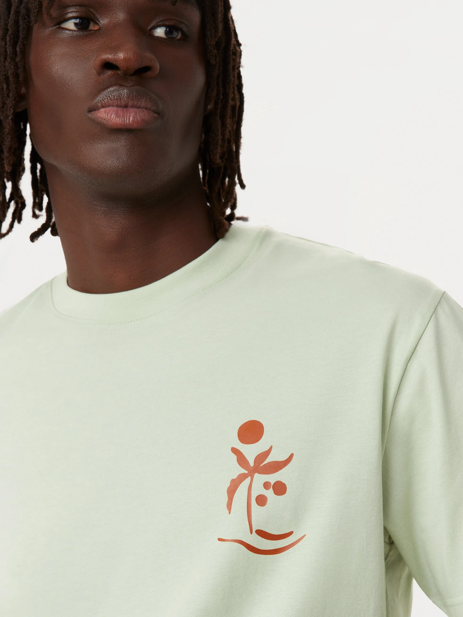 The Relaxed Graphic T-Shirt in Wasabi