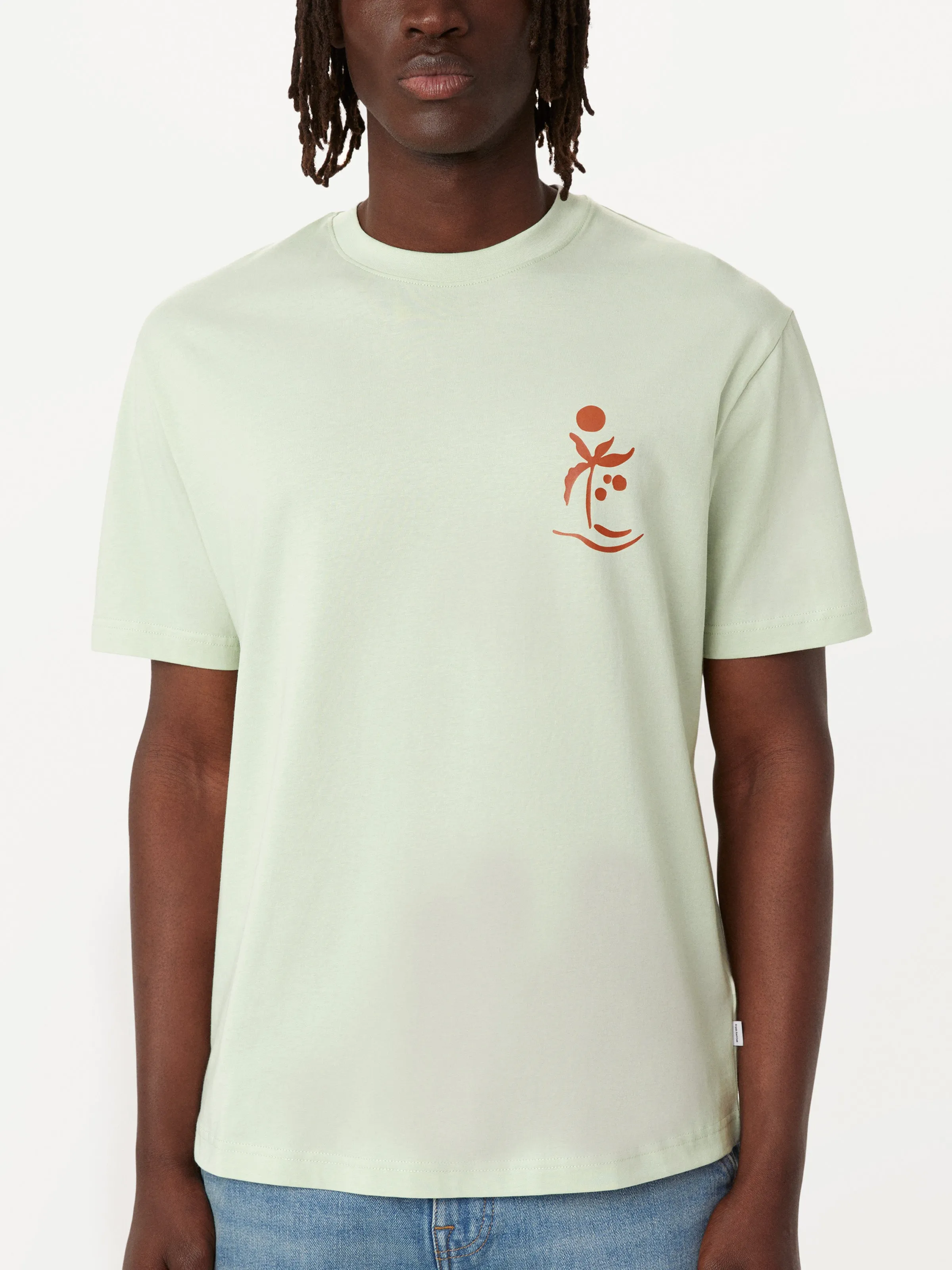 The Relaxed Graphic T-Shirt in Wasabi