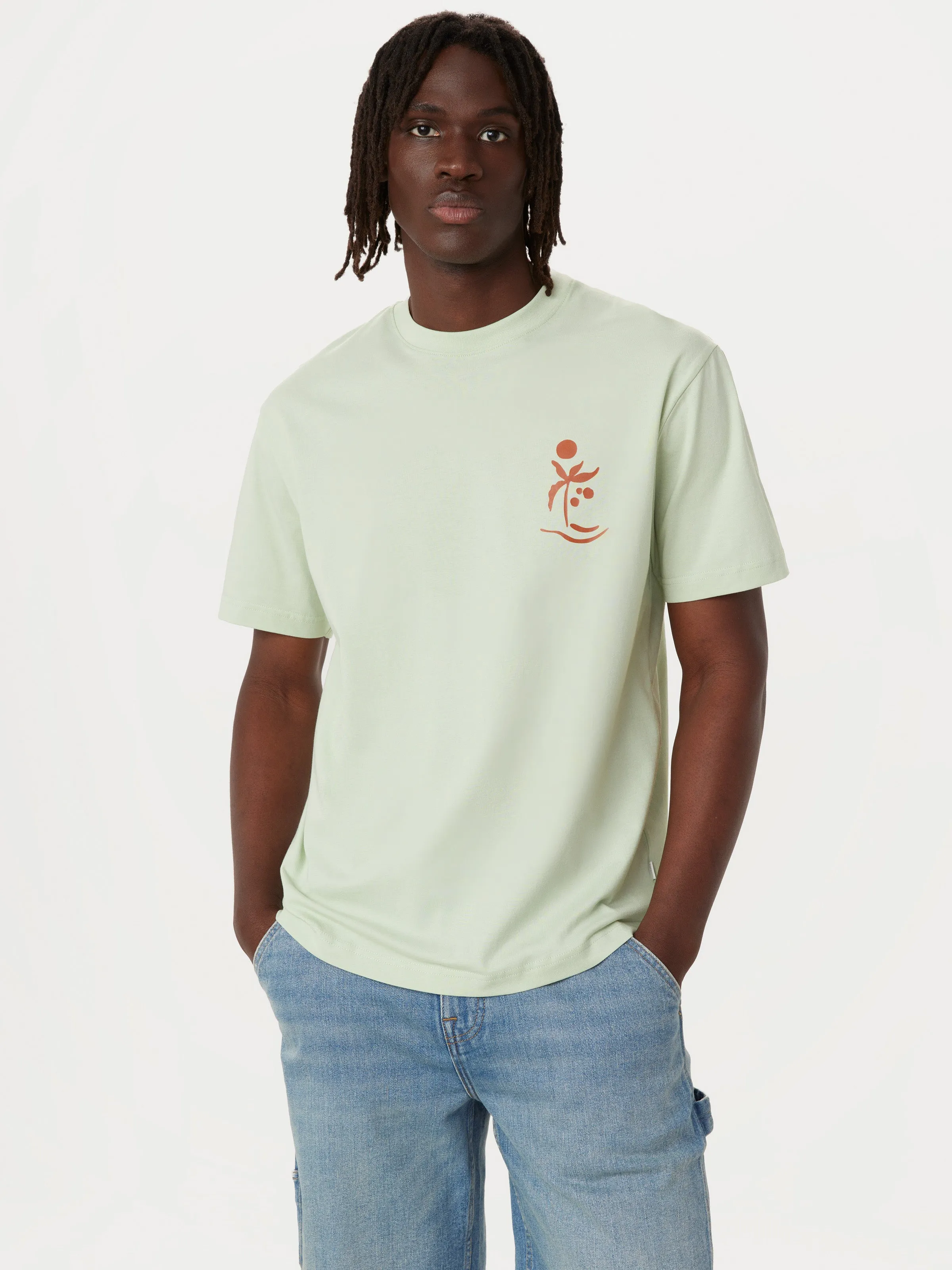 The Relaxed Graphic T-Shirt in Wasabi