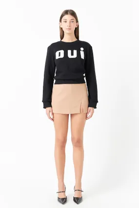 The ‘Slit Detail Skort’