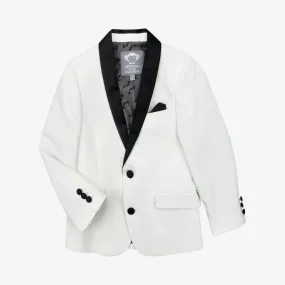 Tuxedo Suit Jacket | White