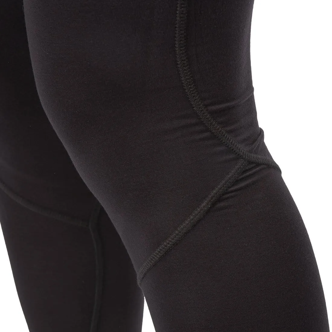 Ultra Bamboo Long Underwear Set Women (Black)