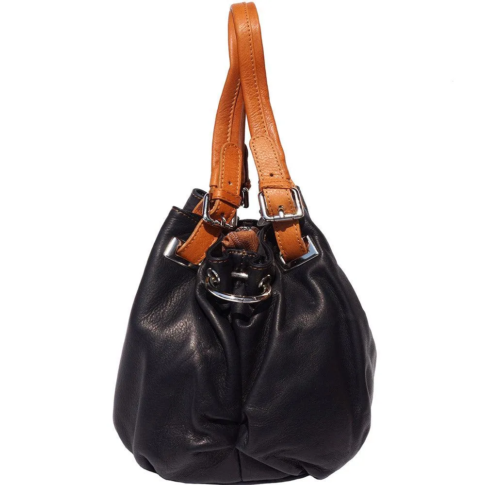 Valentina leather handbag