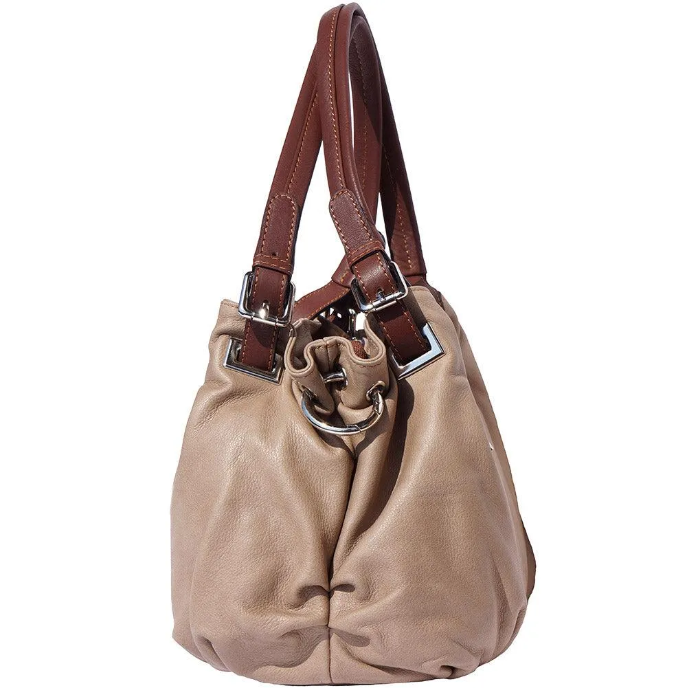 Valentina leather handbag