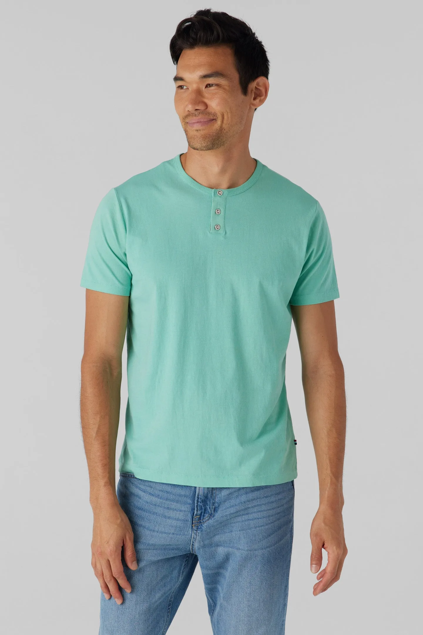 Venice Jersey Henley Tee