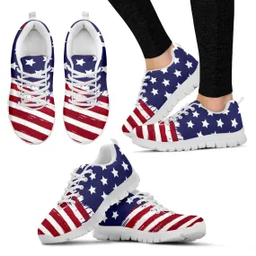 White USA Women's Sneakers