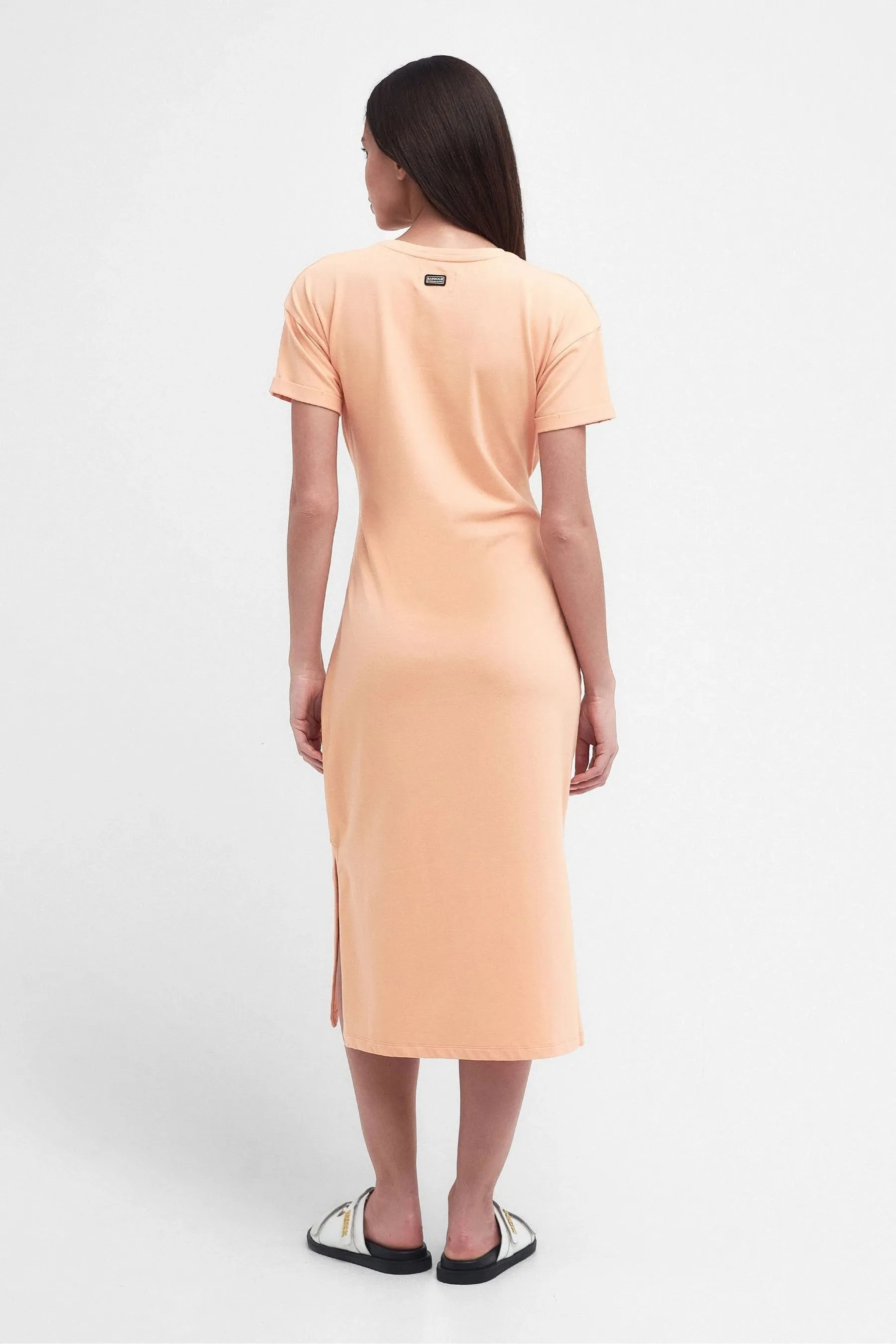 Whitson Midi Dress- Peach Melba