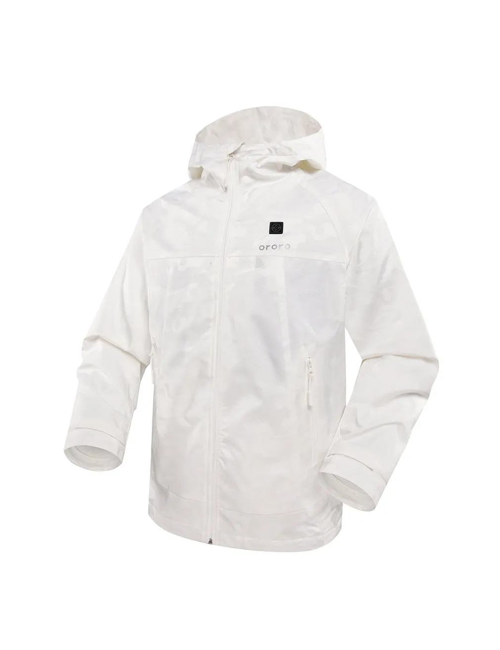 Women Camo Heated Jacket - White (Discontinued)