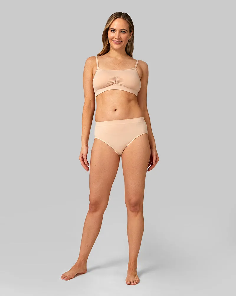 WOMEN'S 3-PACK SEAMLESS STRETCH COMFORT BRIEF