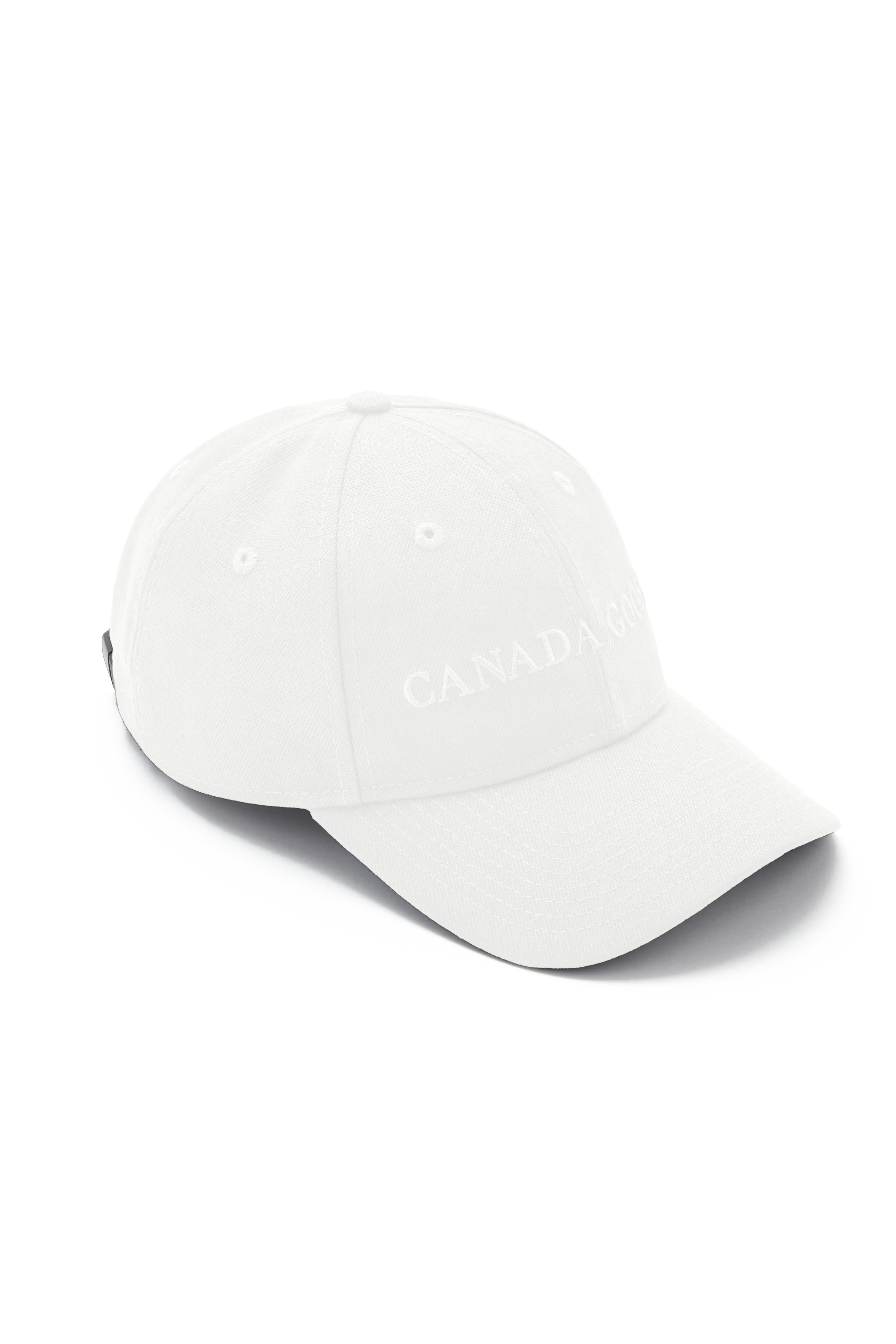 Wordmark Adjustable Cap - White