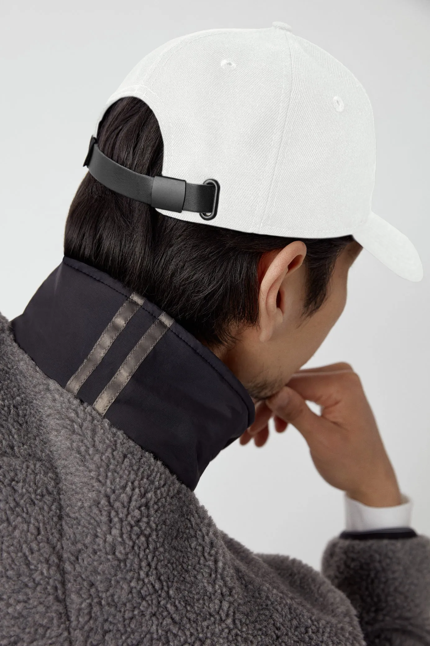 Wordmark Adjustable Cap - White